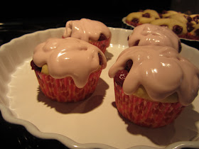 Vegan Cream Cheese frosted Cherry Cupcakes