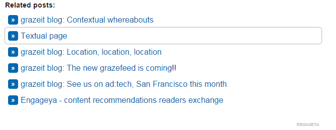 Text only Related posts widget for blogger | 101helper