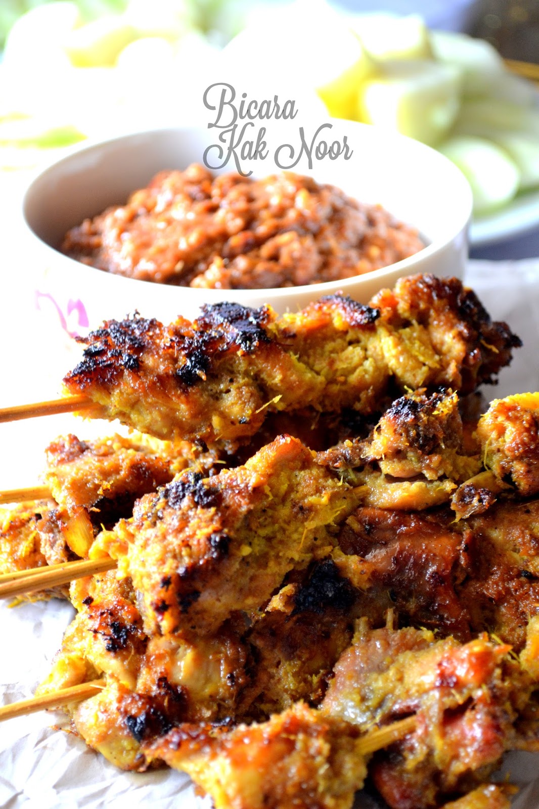 Satay Dan Kuah Kacang Hj Samuri  Bicara Kak Noor