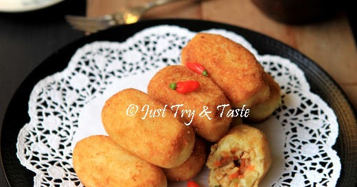 Just Try & Taste: Resep Kroket Kentang Isi Ayam dan Wortel