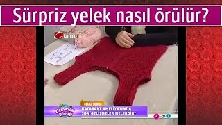 Sürpriz yelek nasıl örülür?