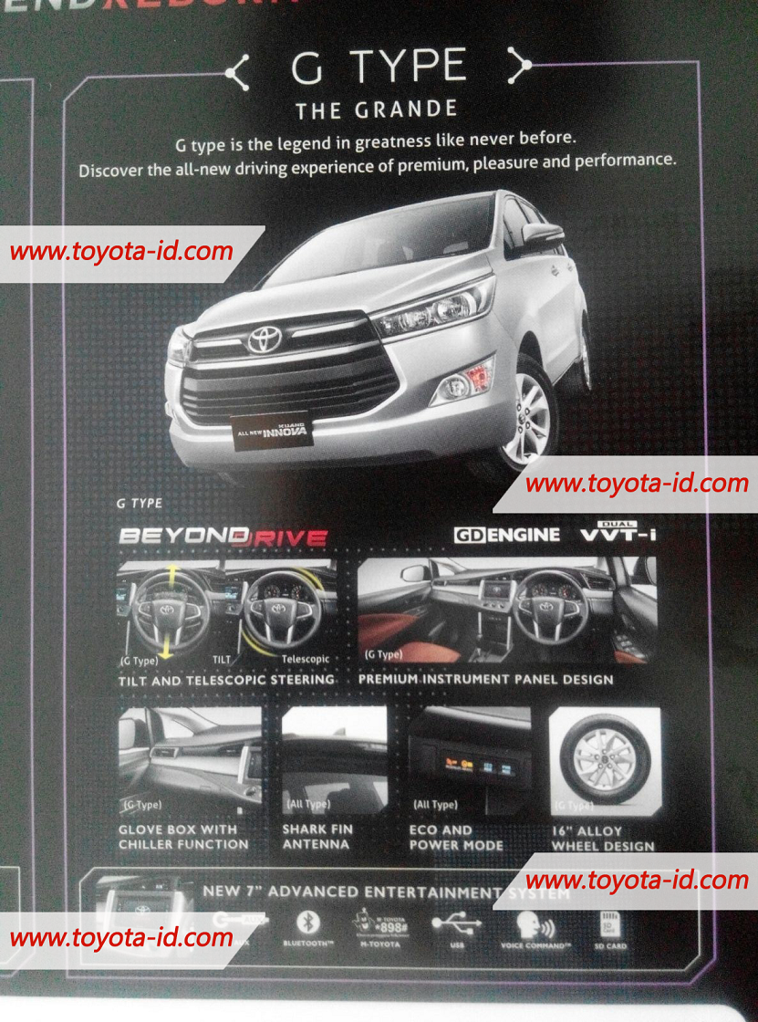 Bocoran Brosur Toyota New Kijang Innova 2015 Toyota Astra Indonesia