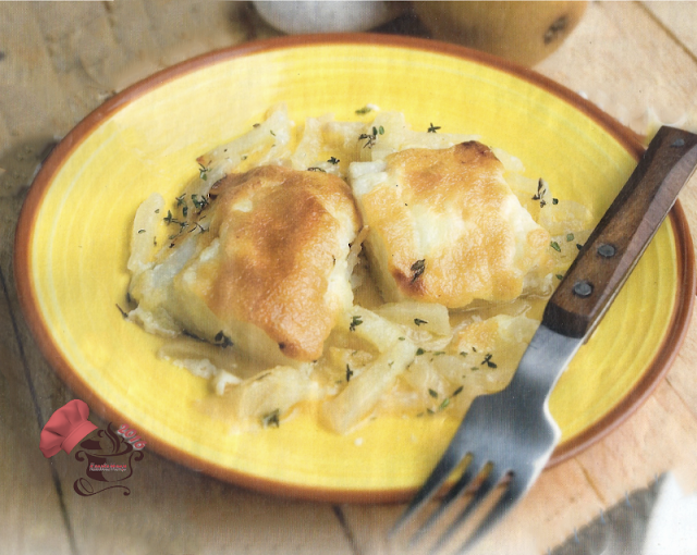 Bacalao con Mayonesa de Pera