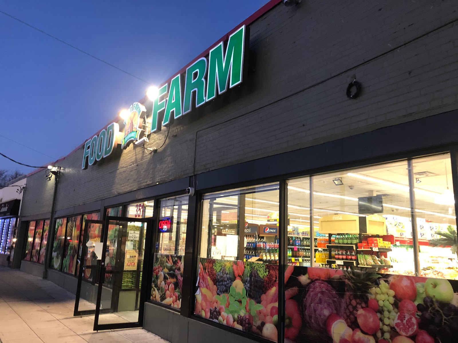 Look Inside Food Farm Supermarket Valley Stream NY