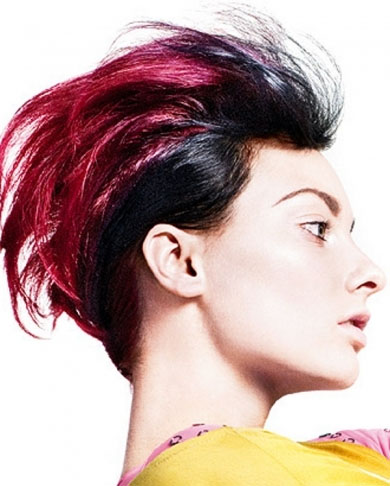 Bold Magenta Hair Color 2014