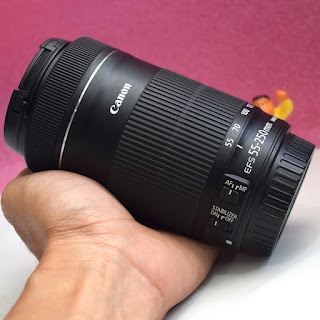 Jual Lensa Canon EF-S 55-250mm f/4-5.6 IS STM