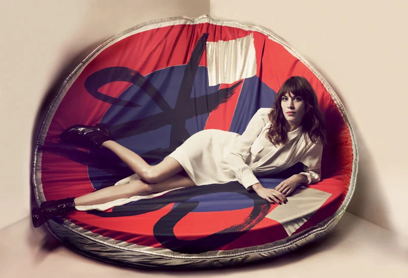 Maje Spring/Summer 2013 Campaign featuring Alexa Chung