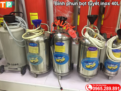 Bình phun bọt tuyết inox