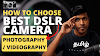 How to Choose the Best DSLR Camera for Videography 🎥 and photography 📷 i...