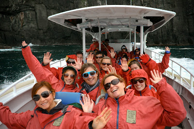 Sunlover Holidays stars on Bruny Island Wilderness Cruise