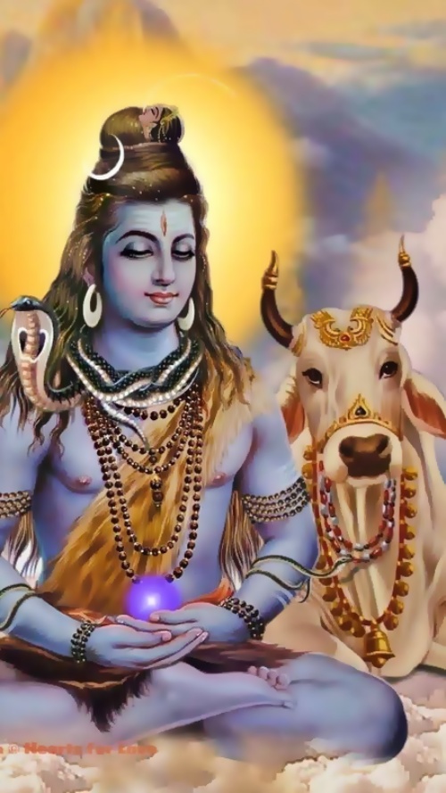 Lord Shiva and Nandi Photos