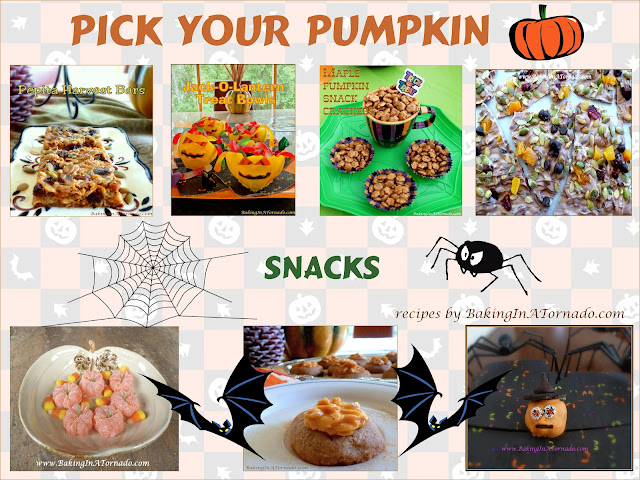 Pick Your Pumpkin, 23 Fall Recipes | graphics, pictures, and recipes created by, featured on, and property of www.BakingInATornado.com | #recipes #pumpkin