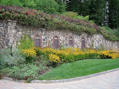 flower bed landscape