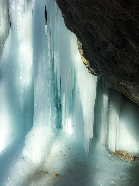 Ice Cave at Wildcat Mountain State Park