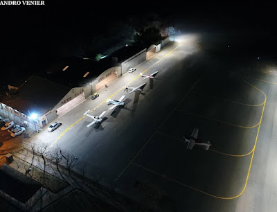 El Aeroclub San Martín vuelve a estar operativo para operaciones nocturnas