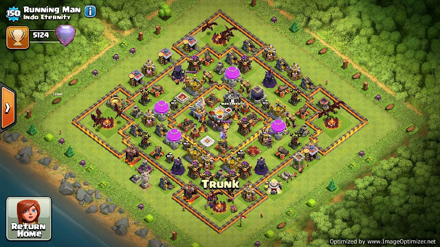 Kumpulan Formasi Base Clash of Clans Terbaik Town Hall 11