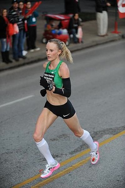 USA's Shalane Flanagan takes 2nd at New York