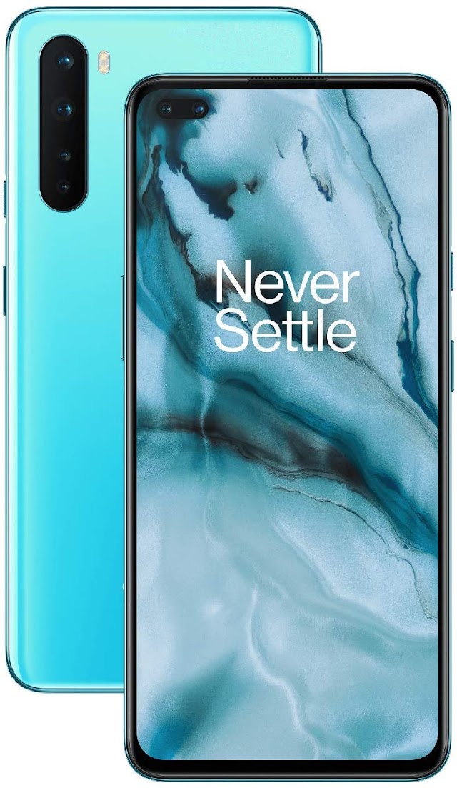 OnePlus Nord 5G AC2003 Dual SIM 128GB + 8GB RAM (GSM Only | No CDMA) Factory Unlocked 5G Smartphone (Blue Marble) - International Version