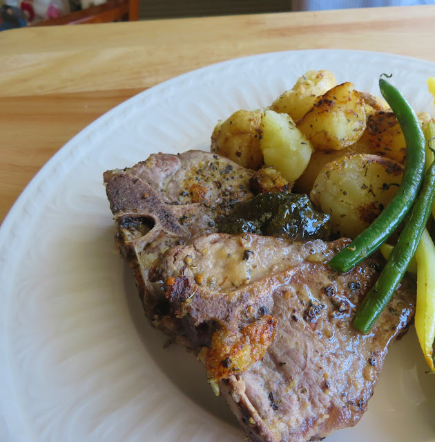 Lamb with Lemon, Mint & Potatoes