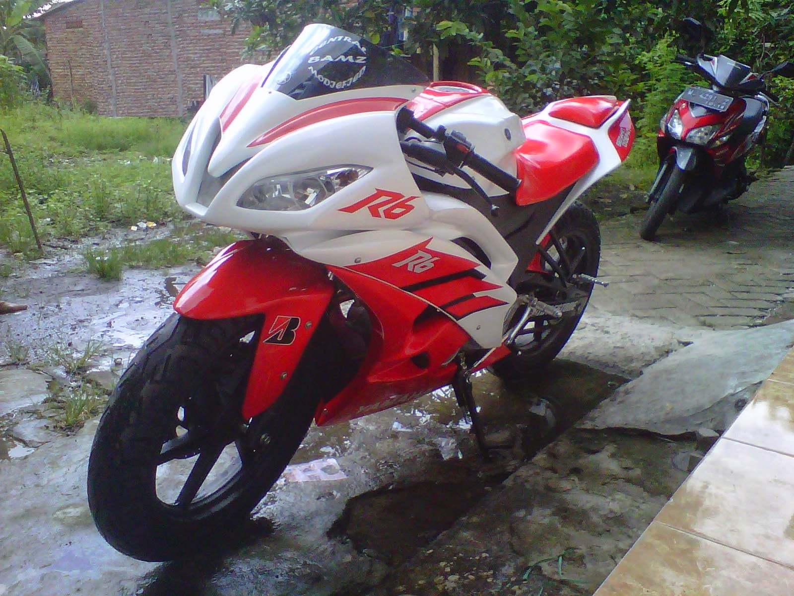 Modifikasi Vixion Ala R6 Terlengkap Sound Modif