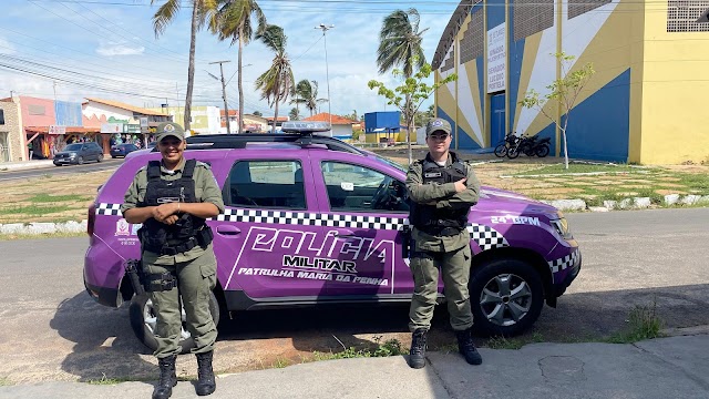 Polícia Militar do Piauí realiza lançamento da Patrulha Maria da Penha em Luís Correia