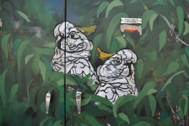 Canberra Street art | Scullin mural by Byrd