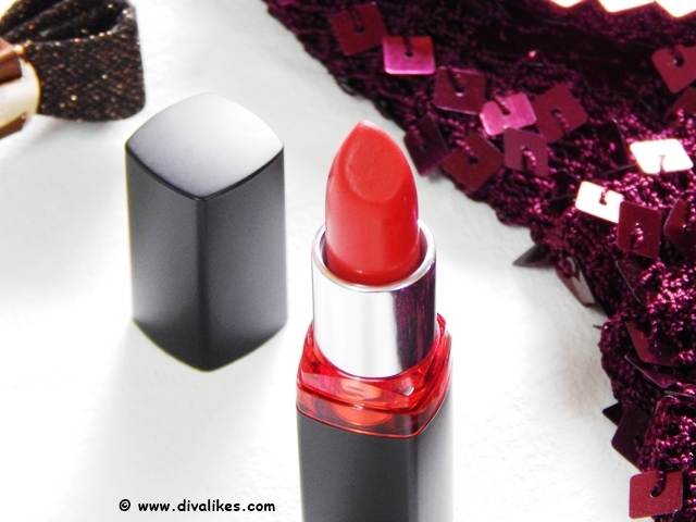 Maybelline Color Show Big Apple Red Creamy Matte Lipstick Big Apple Red Review