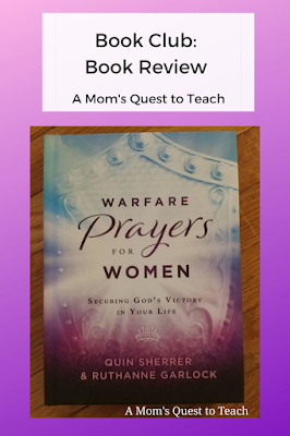 book cover of Warfare Prayers for Women