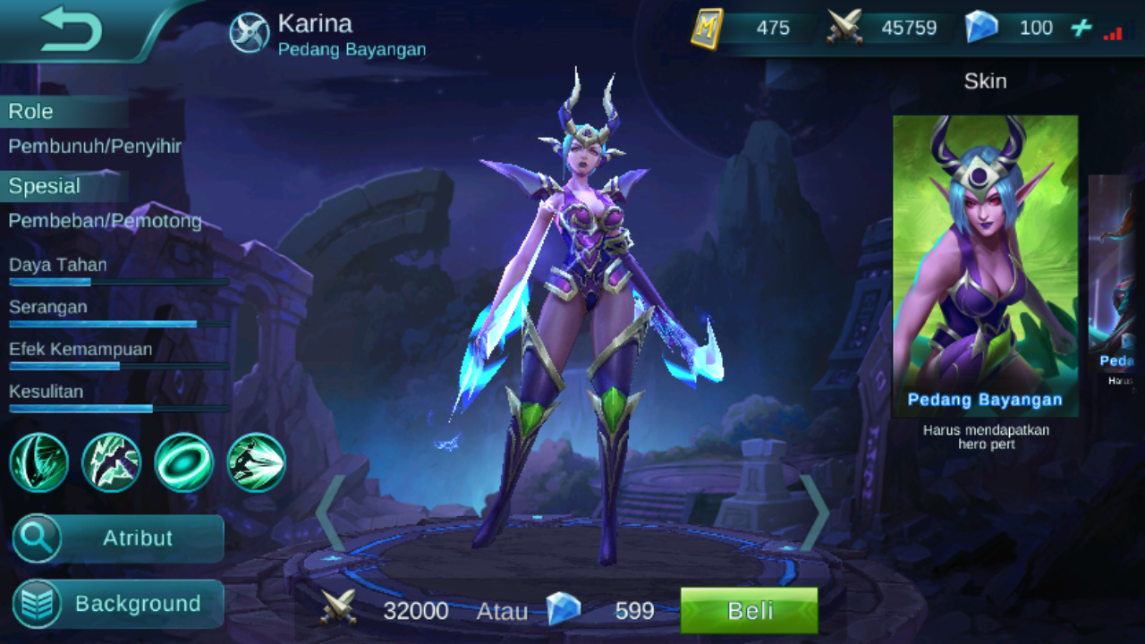 Mobile Legend Karina Build Item Dan Strategy Pembunuh MVP Mas Dhota