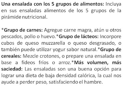 ensaladas dieteticas