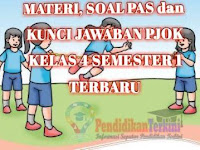 Materi, Soal PAS dan Kunci Jawaban PJOK Kelas 4 Semester 1 K13 Terbaru