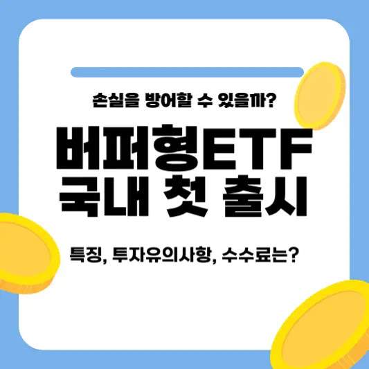 버퍼형 ETF 국내 첫 출시