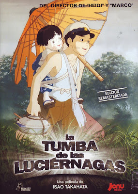 Cartel de la película La Tumba de las Luciérnagas
