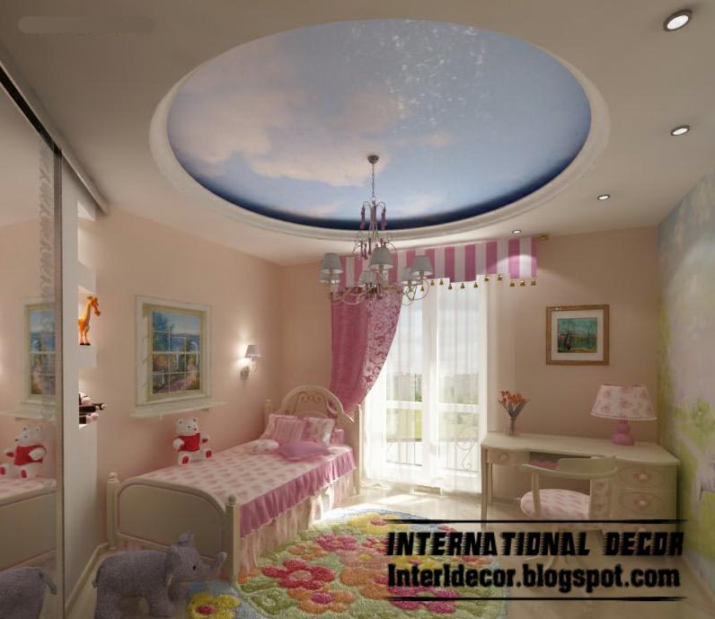 Top catalog of modern false ceiling designs for kids room interior ...