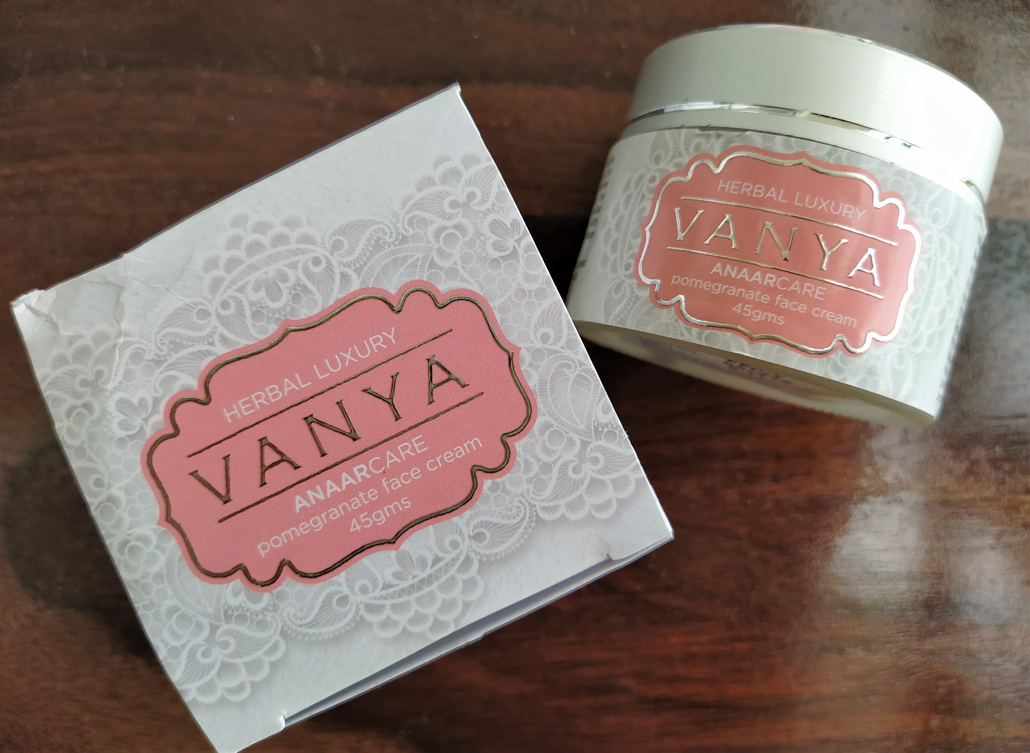 Vanya herbal face cream review