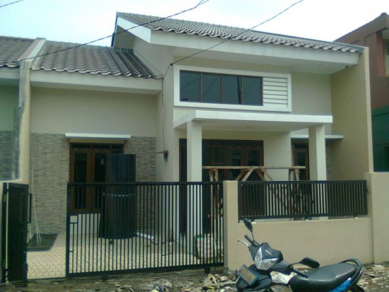 Teras Rumah Minimalis Batu Alam