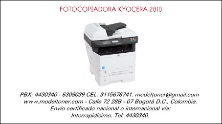 FOTOCOPIADORA KYOCERA 2810