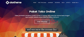 Harga Paket Toko Online Mulain Dari 500ribuan Oketheme | HENDI KIDDROCK