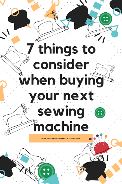 buying a new sewing machine, what features to consider