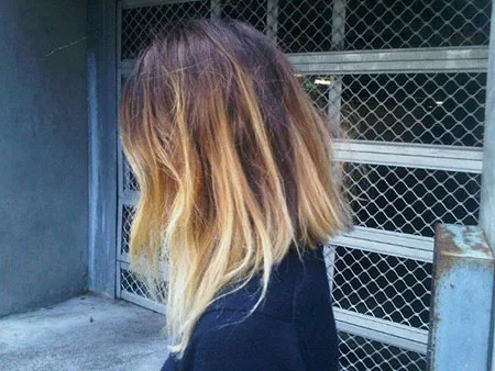 short hair ombre color ideas