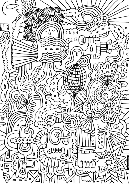 Coloring Pages Of Flowers For Teenagers Difficult  Only Coloring Pages
