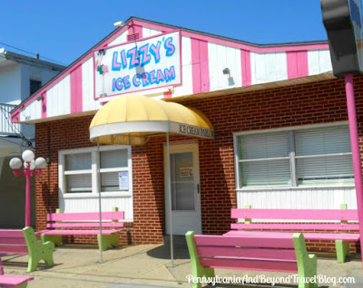 Lizzy's Ice Cream Shop in Wildwood, New Jersey