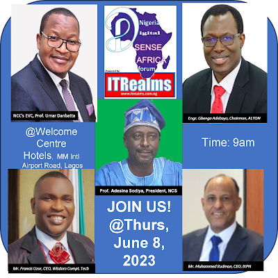 NDSF 2023: Danbatta, Adebayo, Rudman, Uzor lead speakers - ITREALMS