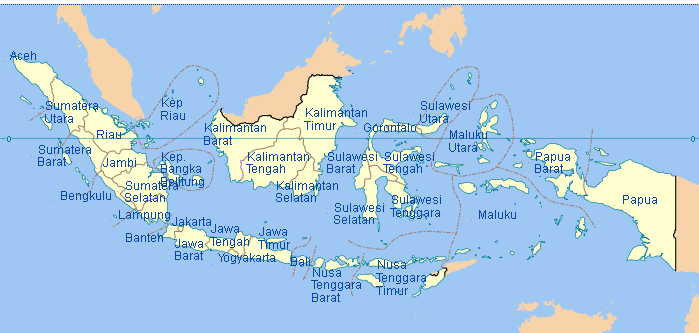 Pengertian Batas Batas Wilayah Negara Indonesia Bagian Timur