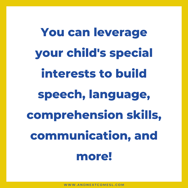 Leverage special interests to boost speech and language
