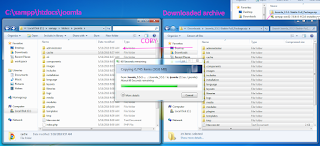 Install Joomla 3.5.1 with php7 on windows 7 tutorial 4