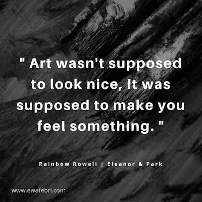 Art wasn't supposed to look nice, it was supposed to make you feel something