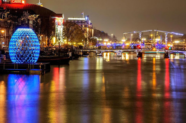 Lễ hội ánh sáng Amsterdam - Hà Lan