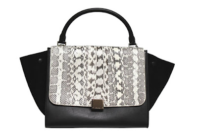 celine bag white and black