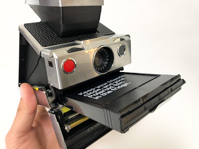 polaroid sx-70 フィルム入れ方